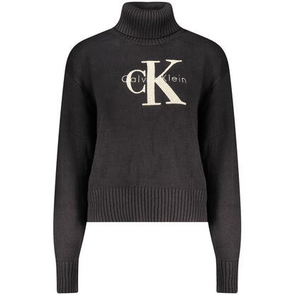 Calvin Klein Black Cotton Women Sweater