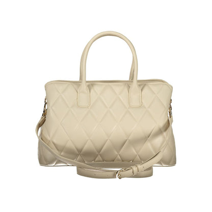 Mario Valentino Beige Polyethylene Handbag