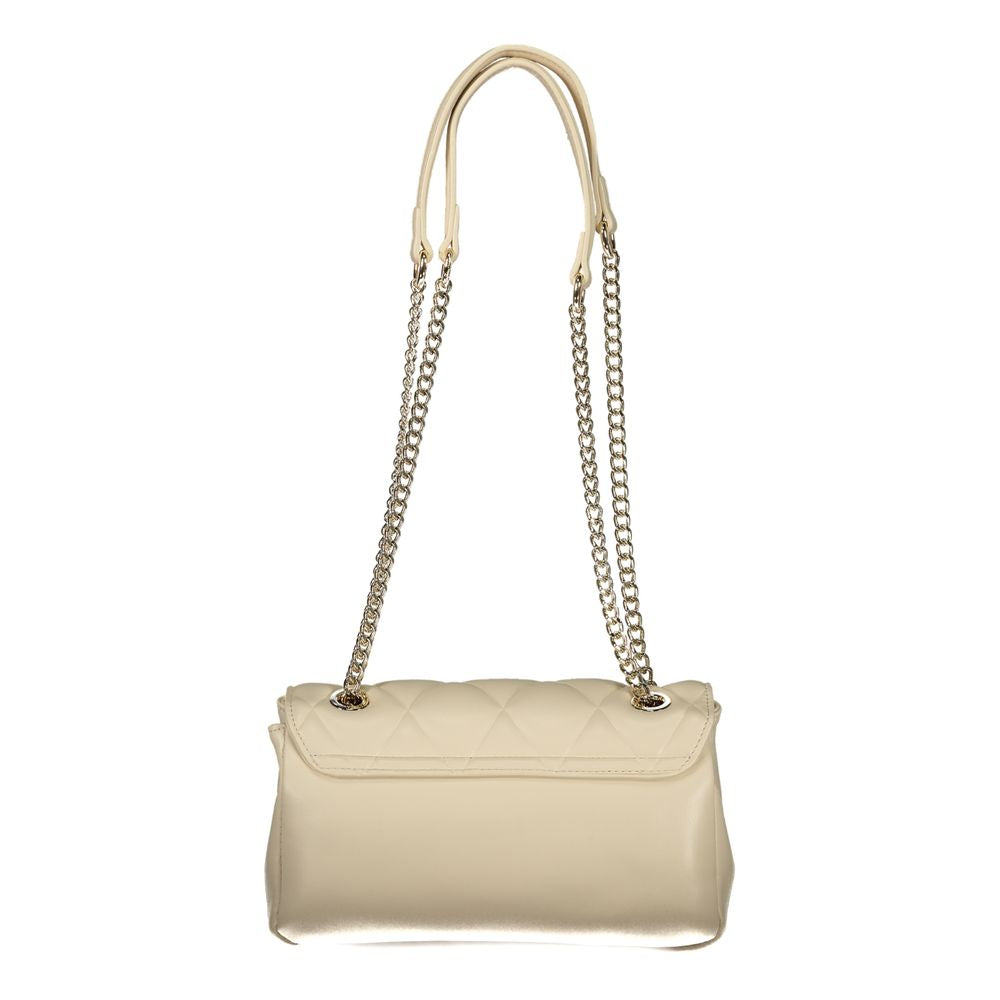 Mario Valentino Beige Polyethylene Handbag