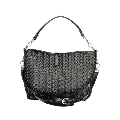 Mario Valentino Black Polyethylene Handbag