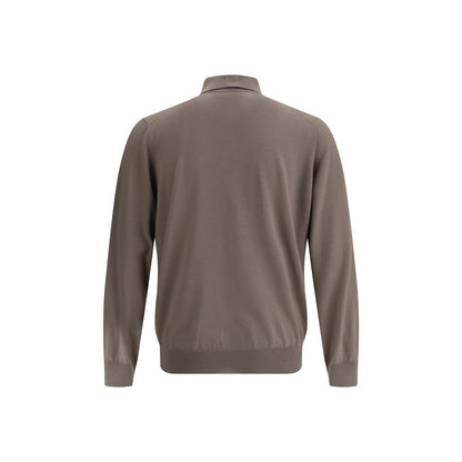 Brunello Cucinelli Bicolor Cashmere Dress Shirt