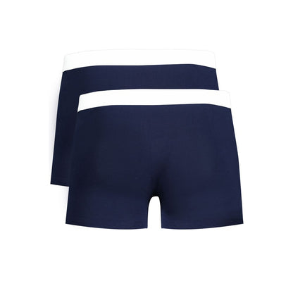 Trussardi Blue Cotton Underwear