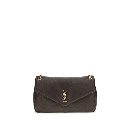 Saint Laurent Gray Lamb Ovis Aries Aries Shoulder Bag