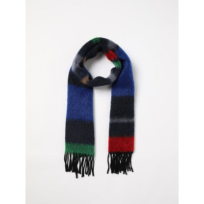 Paul Smith Gray Wool Scarf