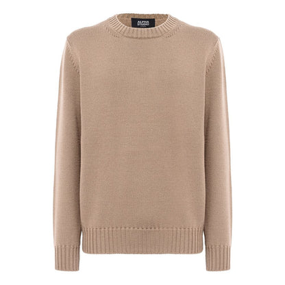 Alpha Studio Brown Cashmere Sweater