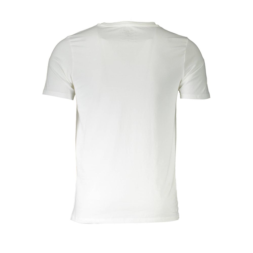Aeronautica Militare Bianco Cotton Men T-Shirt