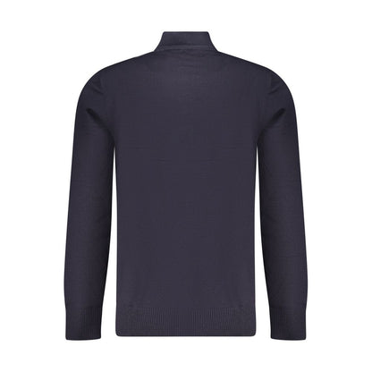 Coveri Moving Blue Nylon Men Sweater
