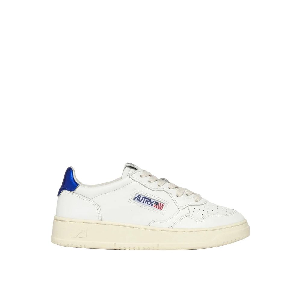 Autry White Leather Sneakers