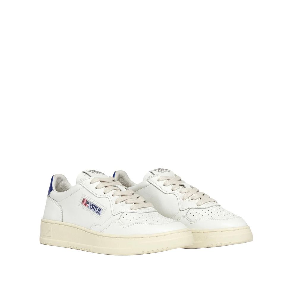 Autry White Leather Sneakers