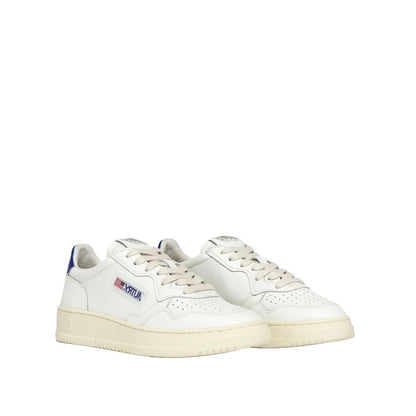 Autry White Leather Sneakers