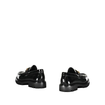 Celine Black Calfskin Slip-On Loafers