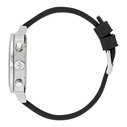 Adidas Black Synthetic Sport Watch