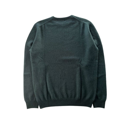 Baldinini Trend Green Cashmere Men Sweater