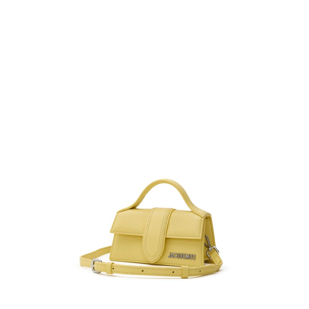 Jacquemus Yellow Leather Handbag
