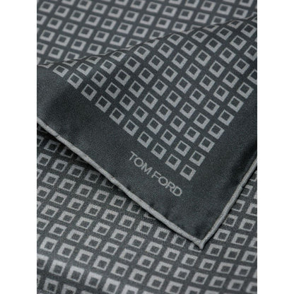 Tom Ford Green Silk Clutch Bag