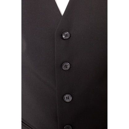 Selected Black Polyester Waistcoat