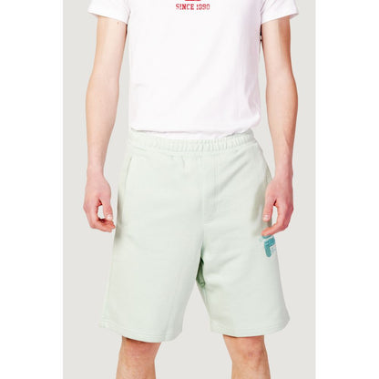 Fila Green Cotton Bermuda Shorts