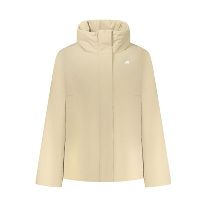 K-WAY Beige Nylon Women Jacket