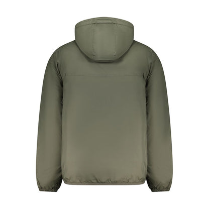 K-WAY Green Polyamide Men Jacket