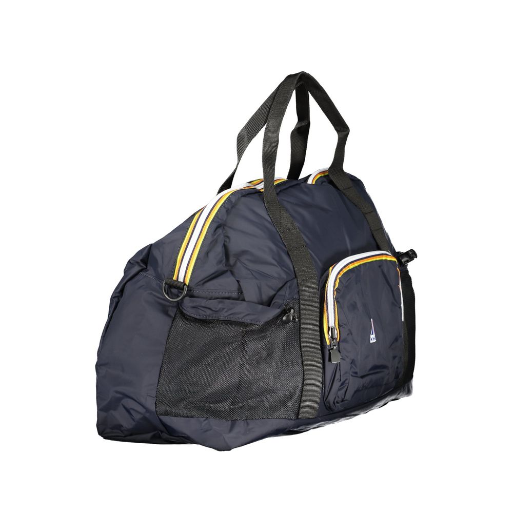 K-WAY Blue Polyamide Unisex Handbag