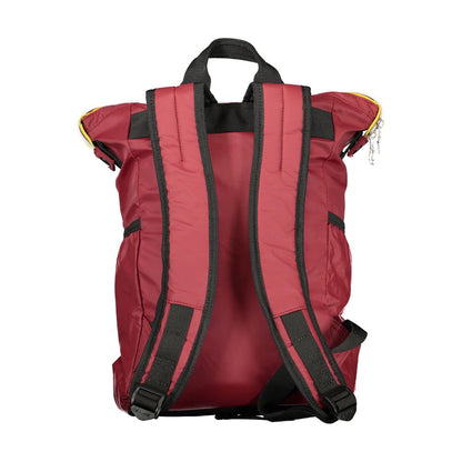 K-WAY Red Polyamide Unisex Backpack