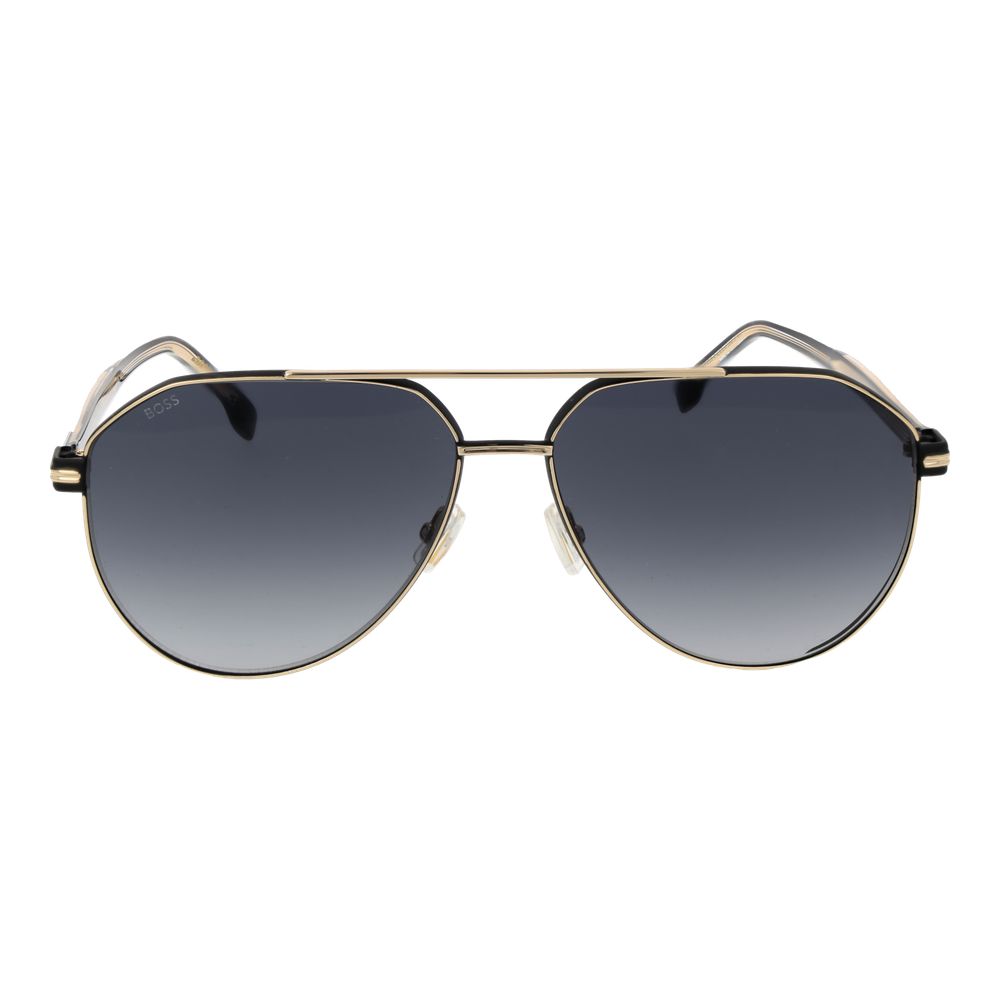Hugo Boss Gold Acetate & Metal Sunglasses