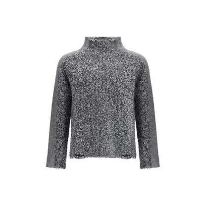 Diesel Gray Wool Sweater