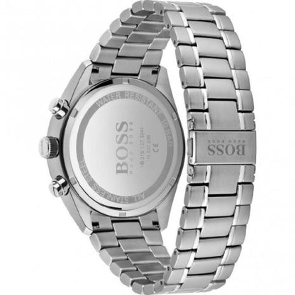 Hugo Boss Gray Stainless Steel Dress Watch