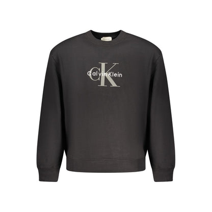 Calvin Klein Black Cotton Sweatshirt