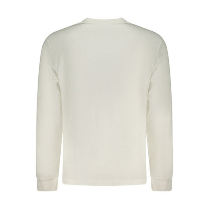 Calvin Klein White Cotton Men T-Shirt