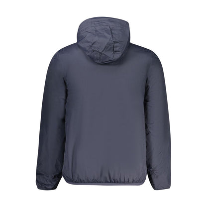 K-WAY Blue Polyamide Jackets & Coat