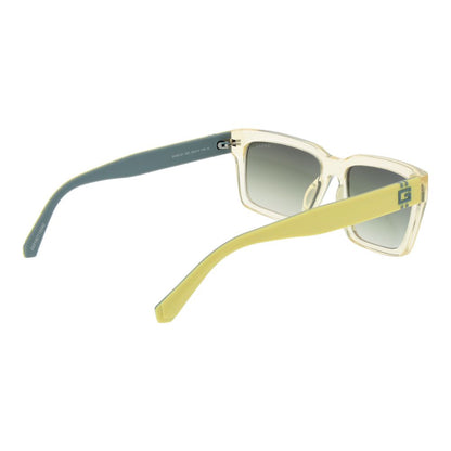 Guess Yellow Stainless Steel Sunglasses