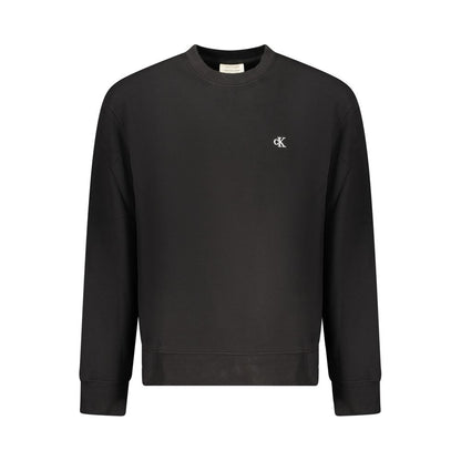 Calvin Klein Black Cotton Sweatshirt
