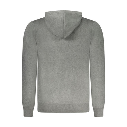 Norway 1963 Grigio Poliammide Mens Cardigan