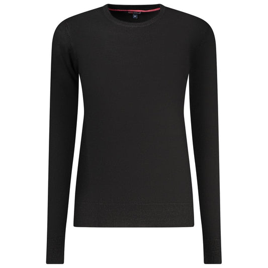 Norway 1963 Black Viscose Women Sweater