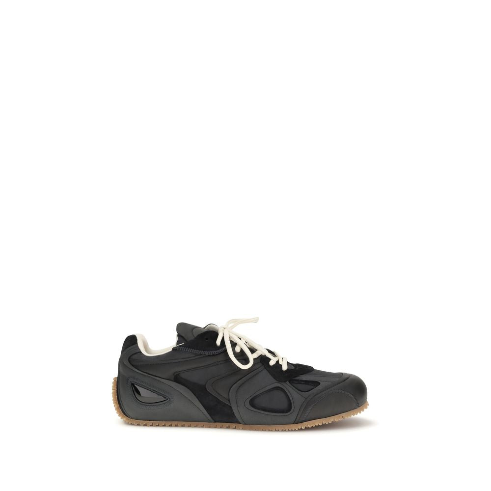 Axel Arigato Black Calf Leather Bos Taurus Low Top Sneakers