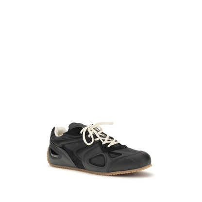 Axel Arigato Black Calf Leather Bos Taurus Low Top Sneakers