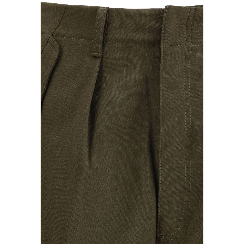Tom Ford Bicolor Cashmere Cargo Pants