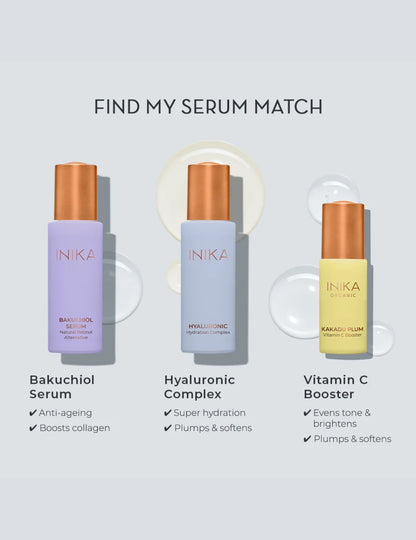 INIKA Organic Bakuchiol Serum Natural Retinol Alternative