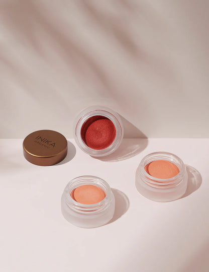 INIKA Organic Lip & Cheek Cream COLOUR PETALS