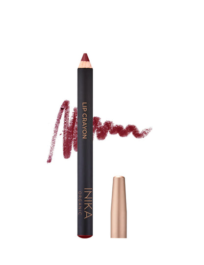 INIKA Organic Lipstick Crayon COLOUR Crimson (NEW)