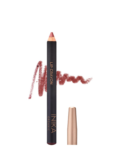 INIKA Organic Lipstick Crayon COLOUR  Rose Petal
