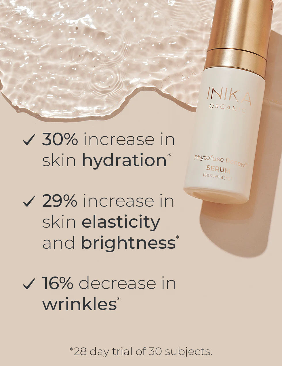 INIKA Organic Phytofuse Renew Serum 30ml