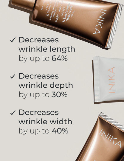 INIKA Organic Tinted Natural Sunscreen SPF50+ 50mL