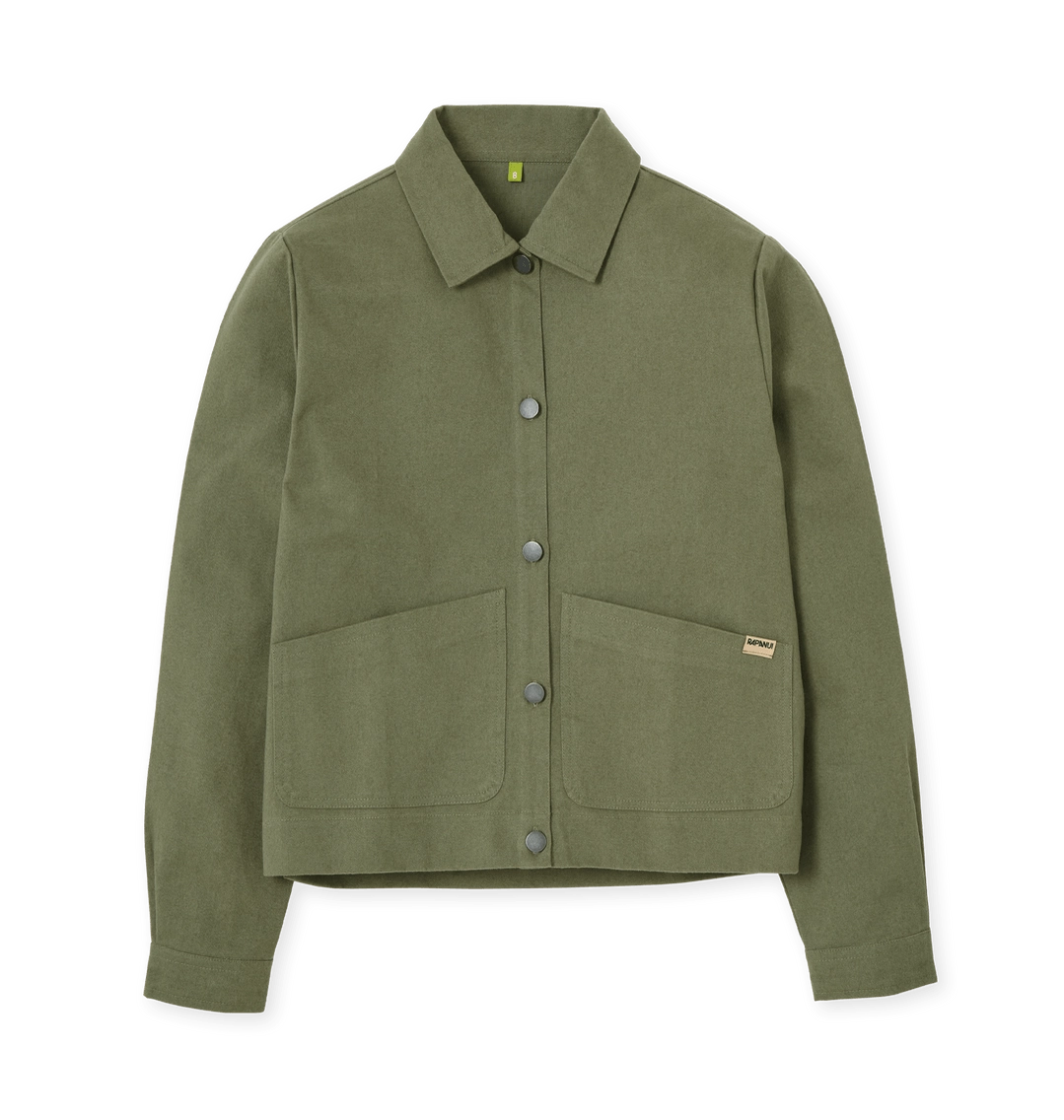 Women's Shacket Khaki Oat