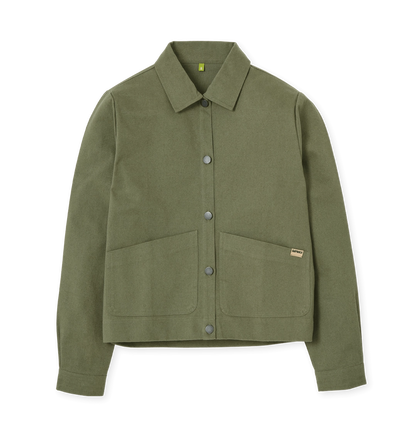 Women's Shacket Khaki Oat