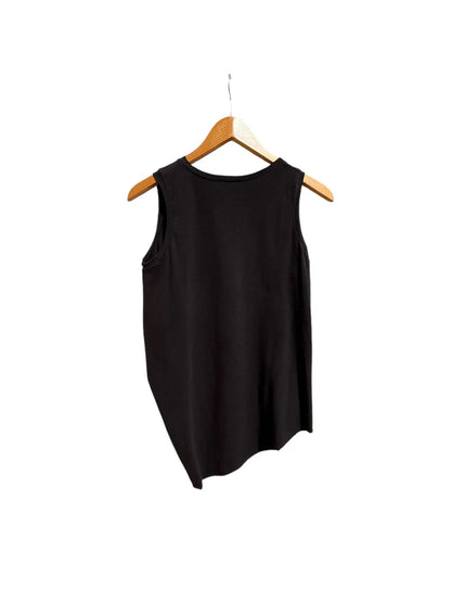109 Teix Draped Tank Top in the Softest Bamboo Jersey BLACK