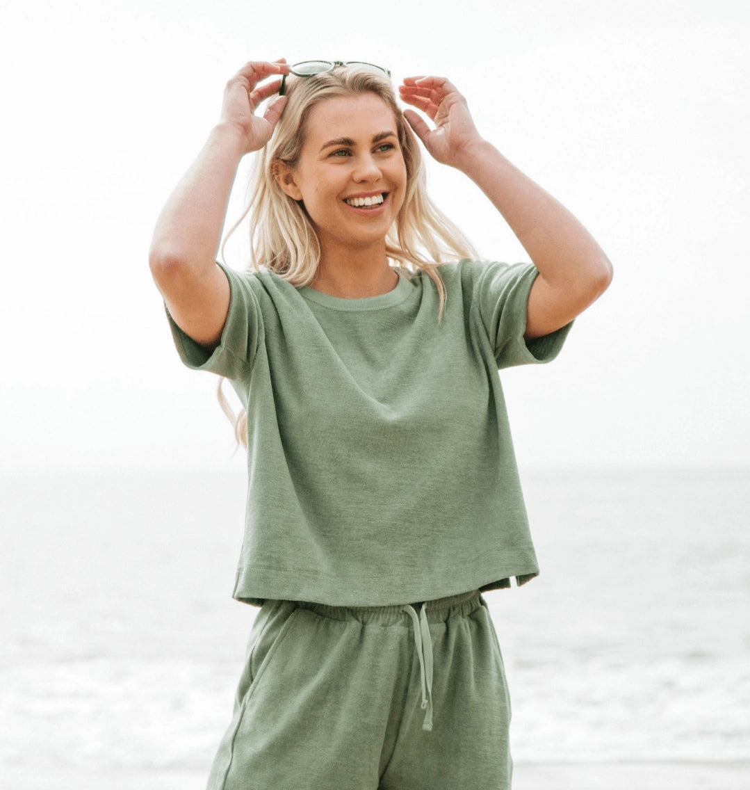 Women's Cove Towelling T-Shirt