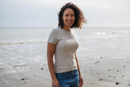 Women's Cotton Ribbed T-Shirt